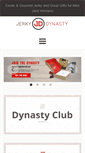 Mobile Screenshot of jerkydynasty.com
